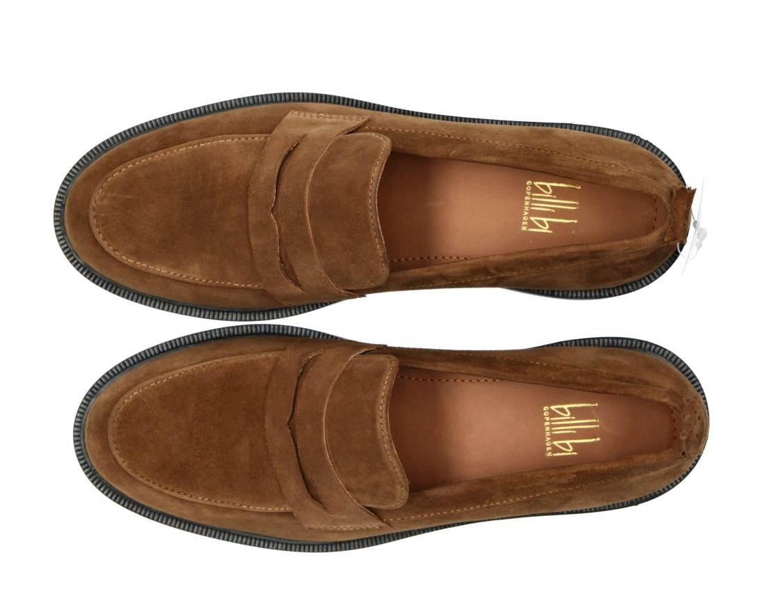 Loafers - Cognac Suede 555